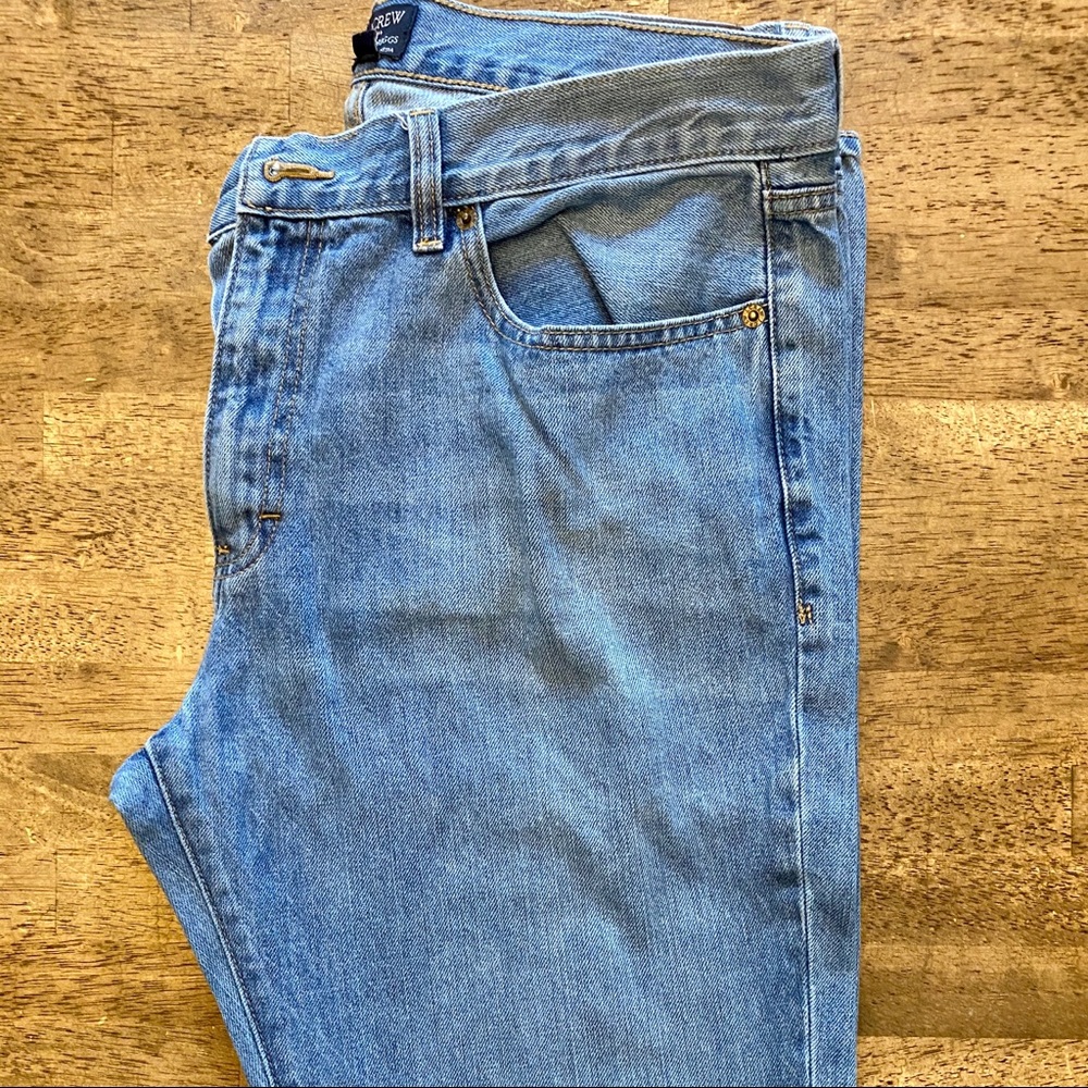 Men’s J. Crew Factory Light Wash Driggs Jeans